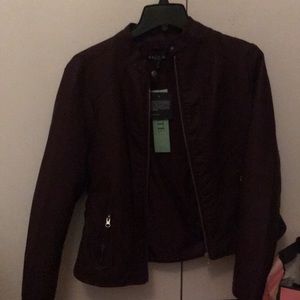 Leather Brand New Jacket With Tag